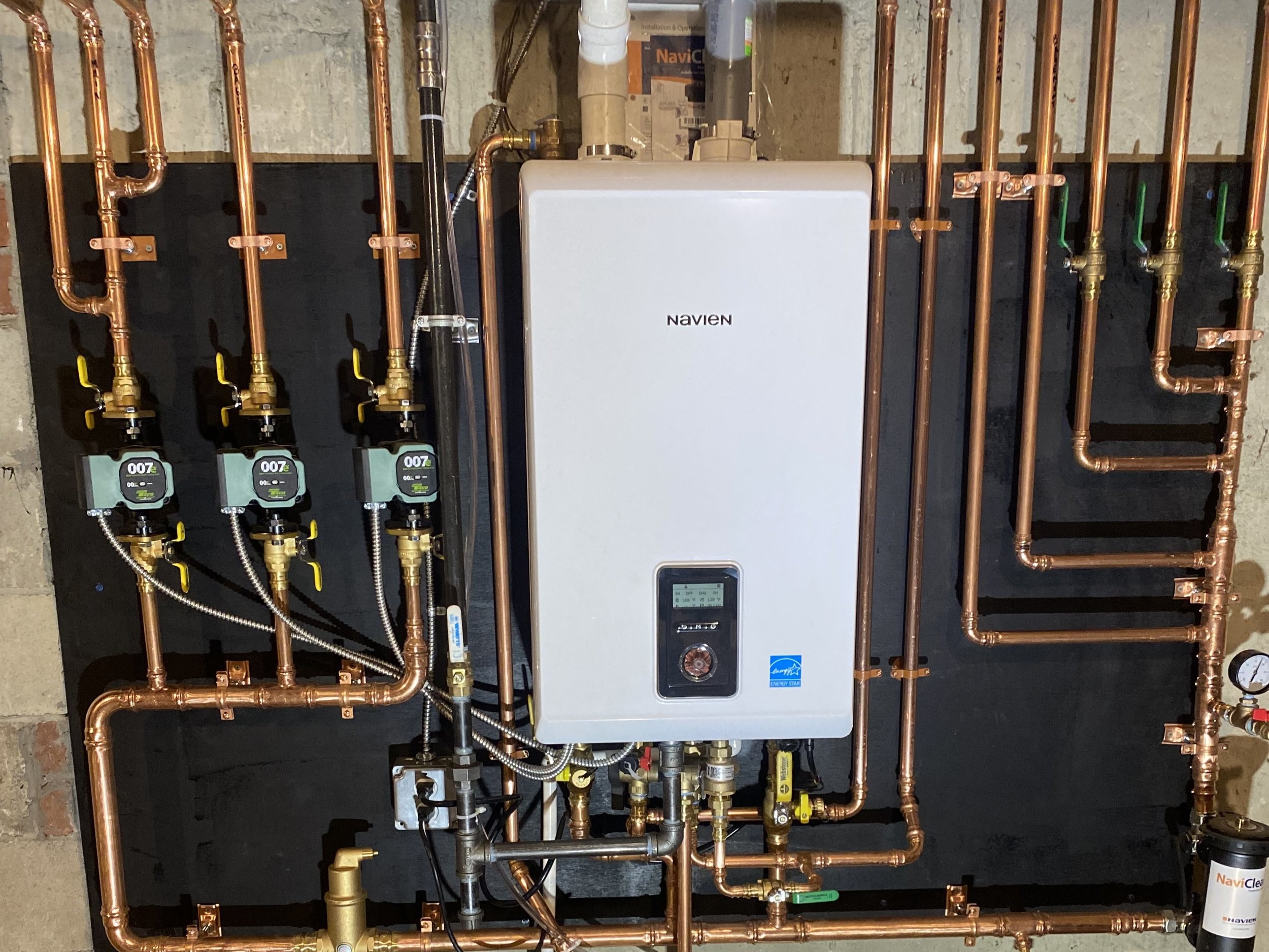 Ocean City Heating and Cooling hot water equipment installation